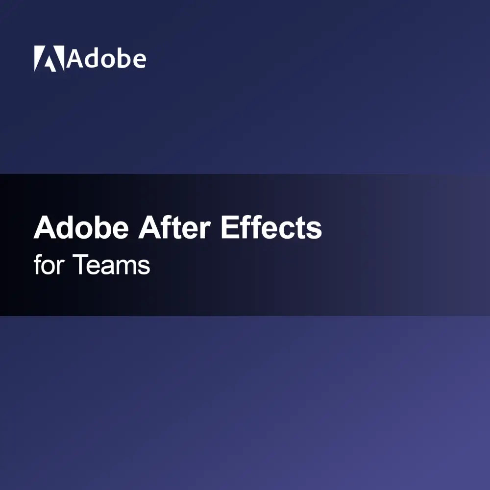 Adobe After Effects за екипи