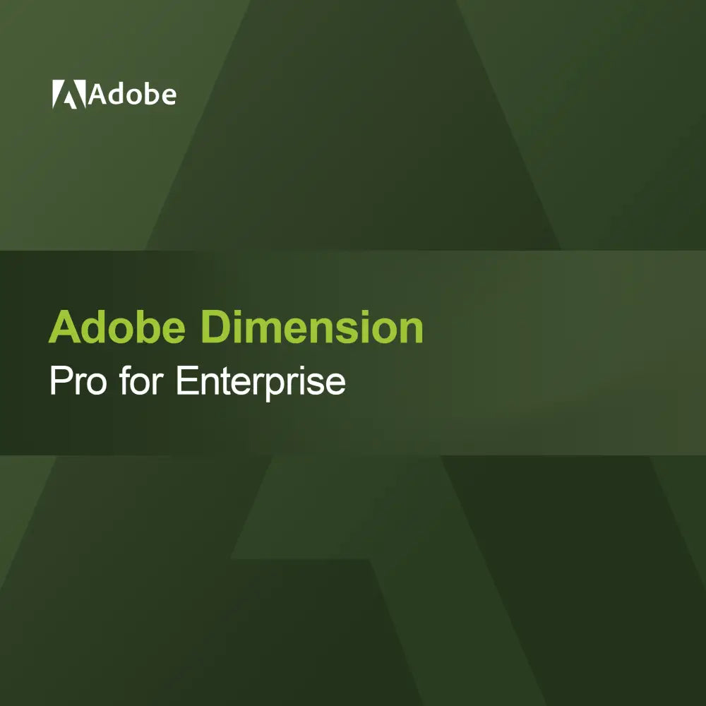 Adobe Dimension - Pro за предприятия