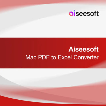 Aiseesoft Mac PDF към Excel конвертор