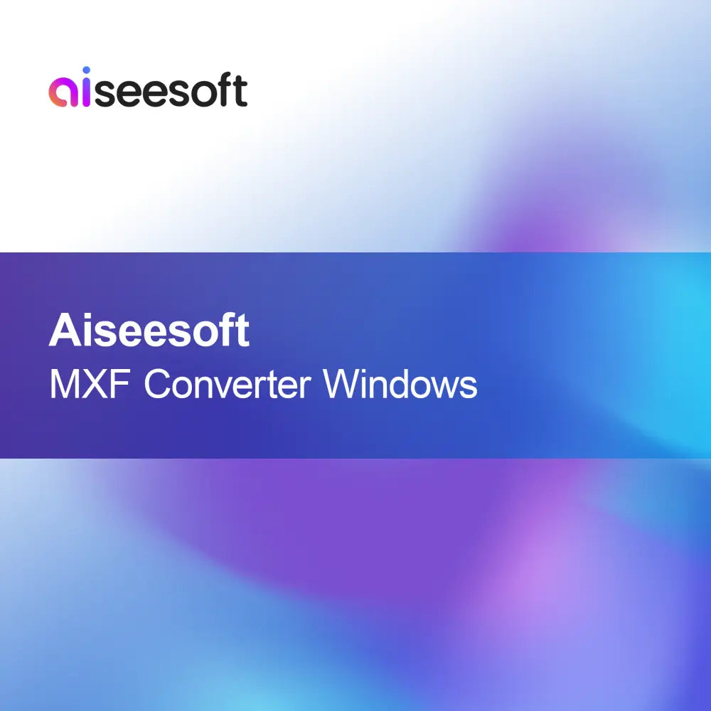 Aiseesoft MXF конвертор