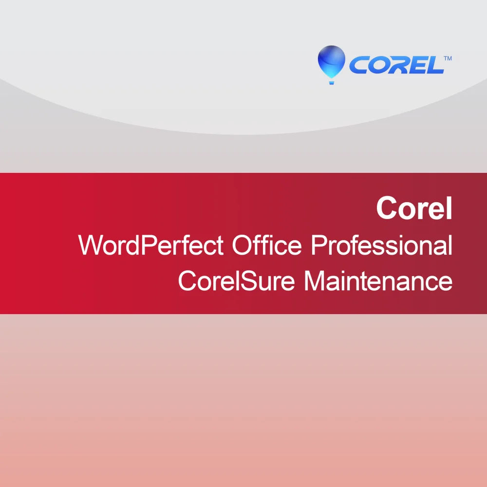 Corel WordPerfect Office Professional CorelSure поддръжка
