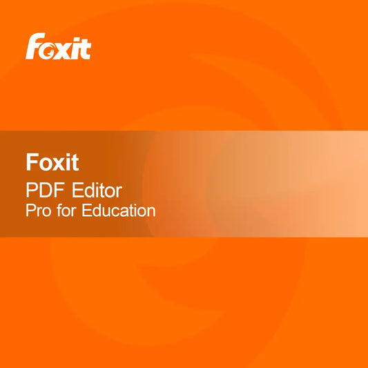 EDU Foxit PDF Editor Pro за образователна поддръжка