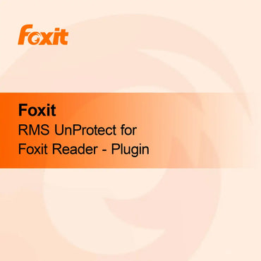 Foxit RMS UnProtect за Foxit Reader - плъгин