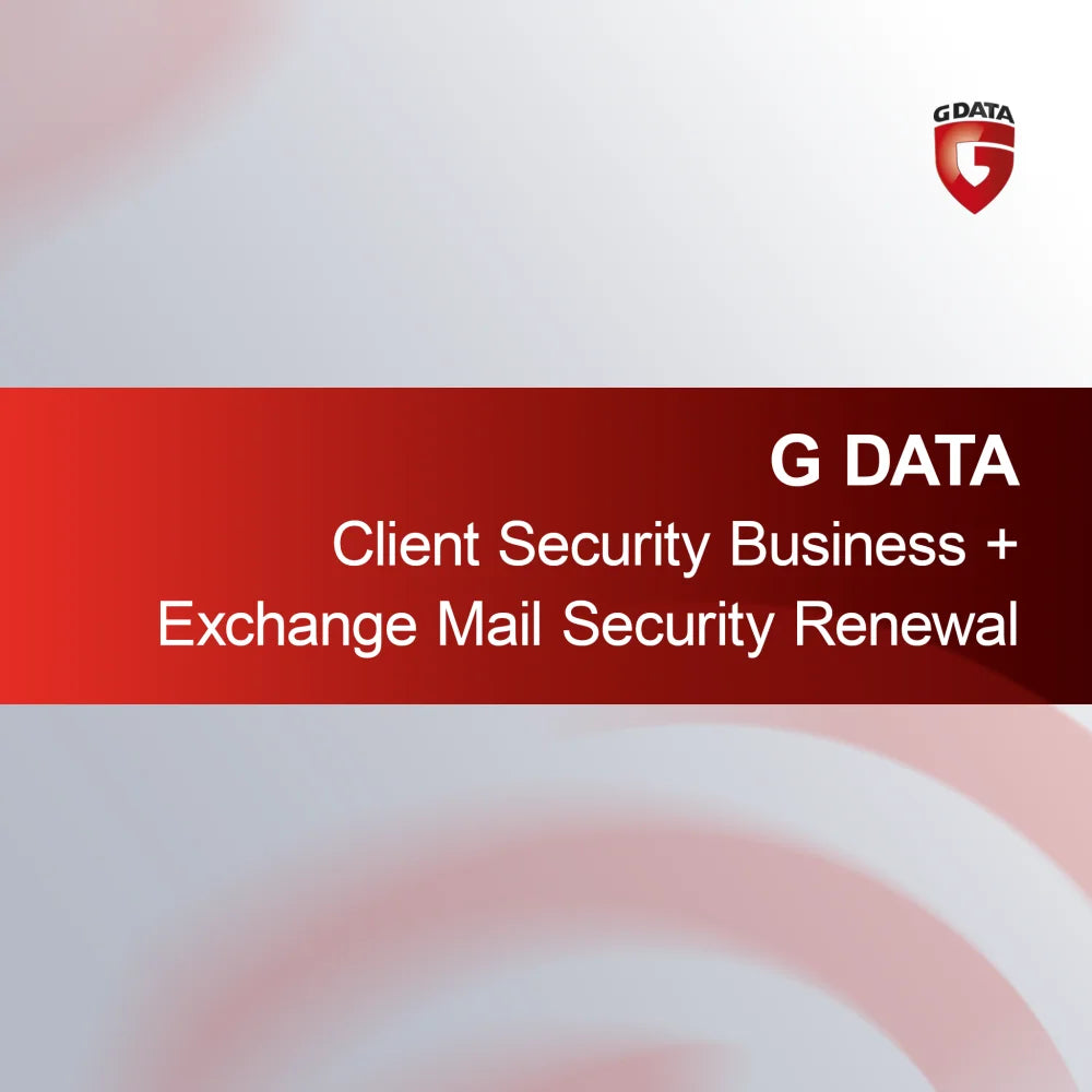 G DATA Client Security Business + Exchange Mail Security Подновяване