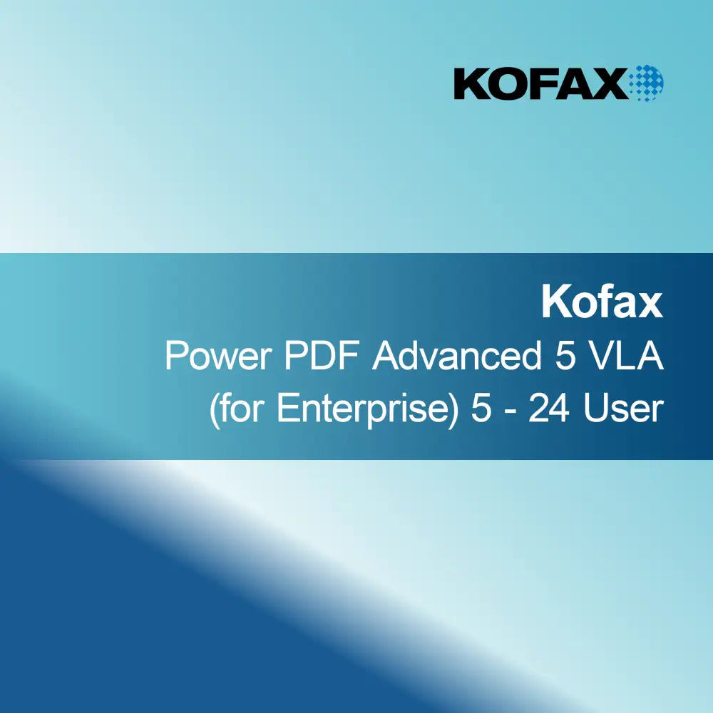 Kofax Power PDF Advanced 5 VLA (за предприятия)