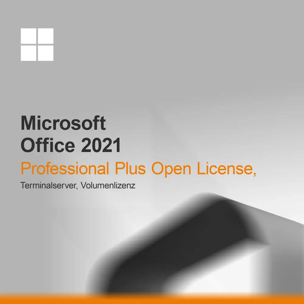 Microsoft Office 2021 Professional Plus Licencia Abierta, Servidor Terminal, Licencia por Volumen