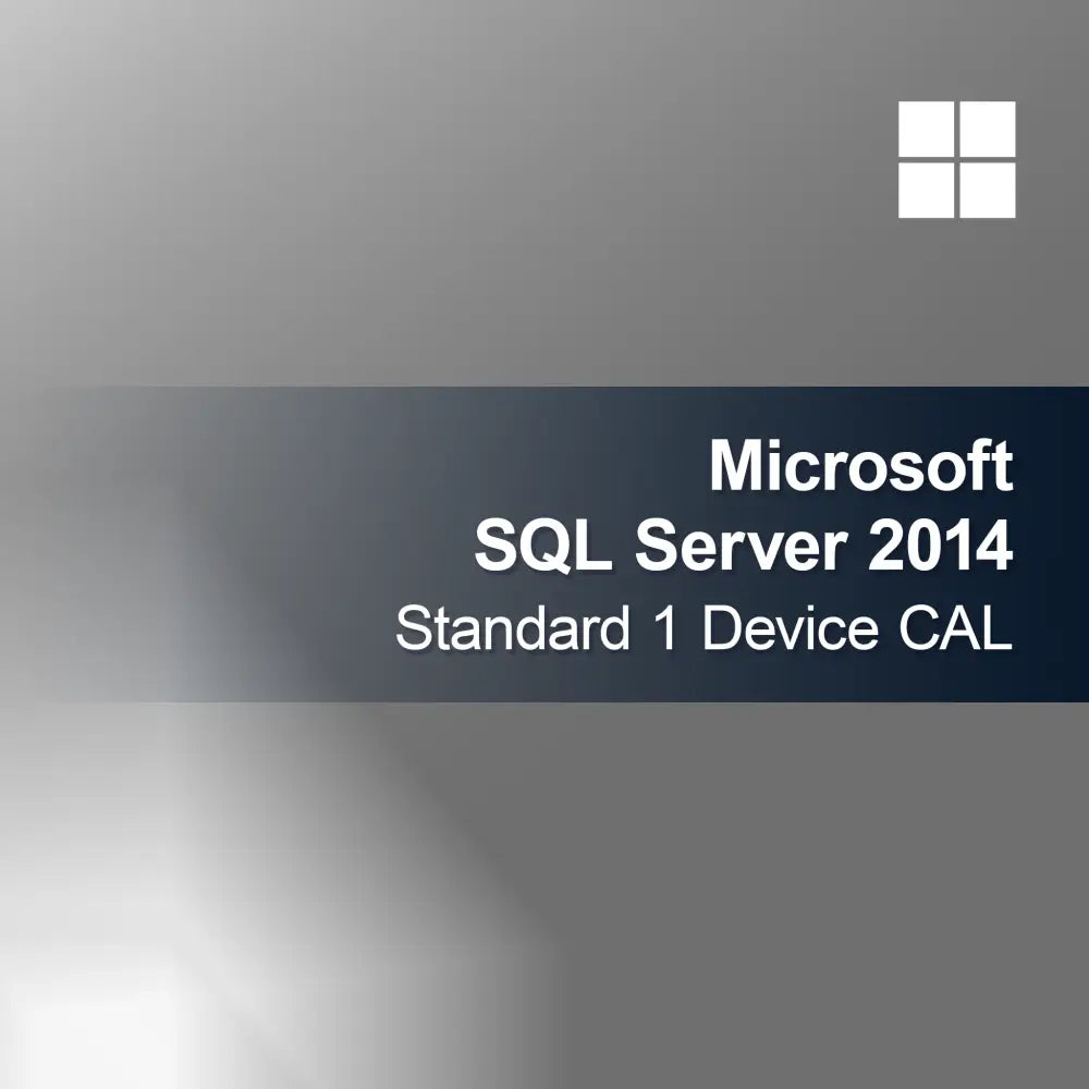 Microsoft SQL Server 2014 Standard 1 dispositivo CAL