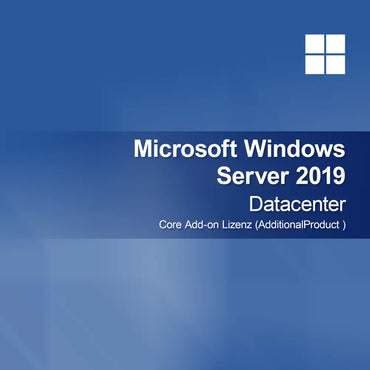 Microsoft Windows Server 2019 Datacenter - Core Add-on лиценз (AdditionalProduct )