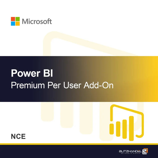 Power BI Premium добавка за потребител (NCE)