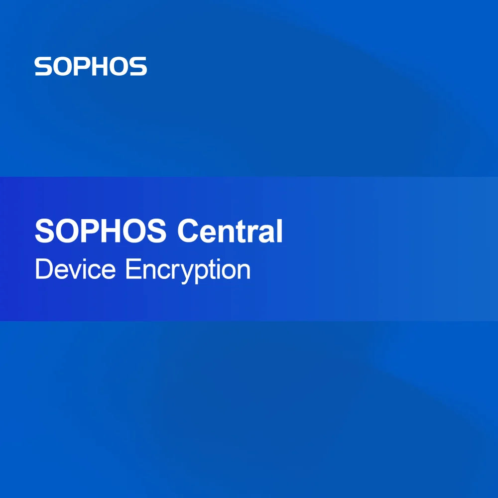 Chiffrement des appareils SOPHOS Central