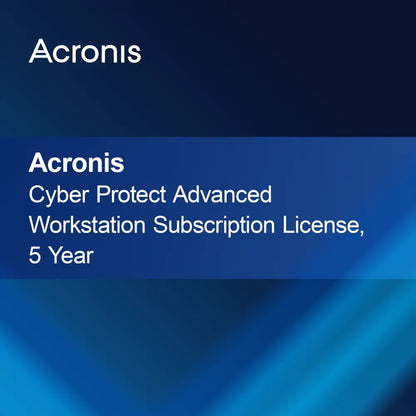 Абонаментен лиценз Acronis Cyber Protect Advanced Workstation, 5 години