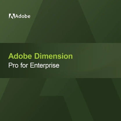 Adobe Dimension - Pro за предприятия