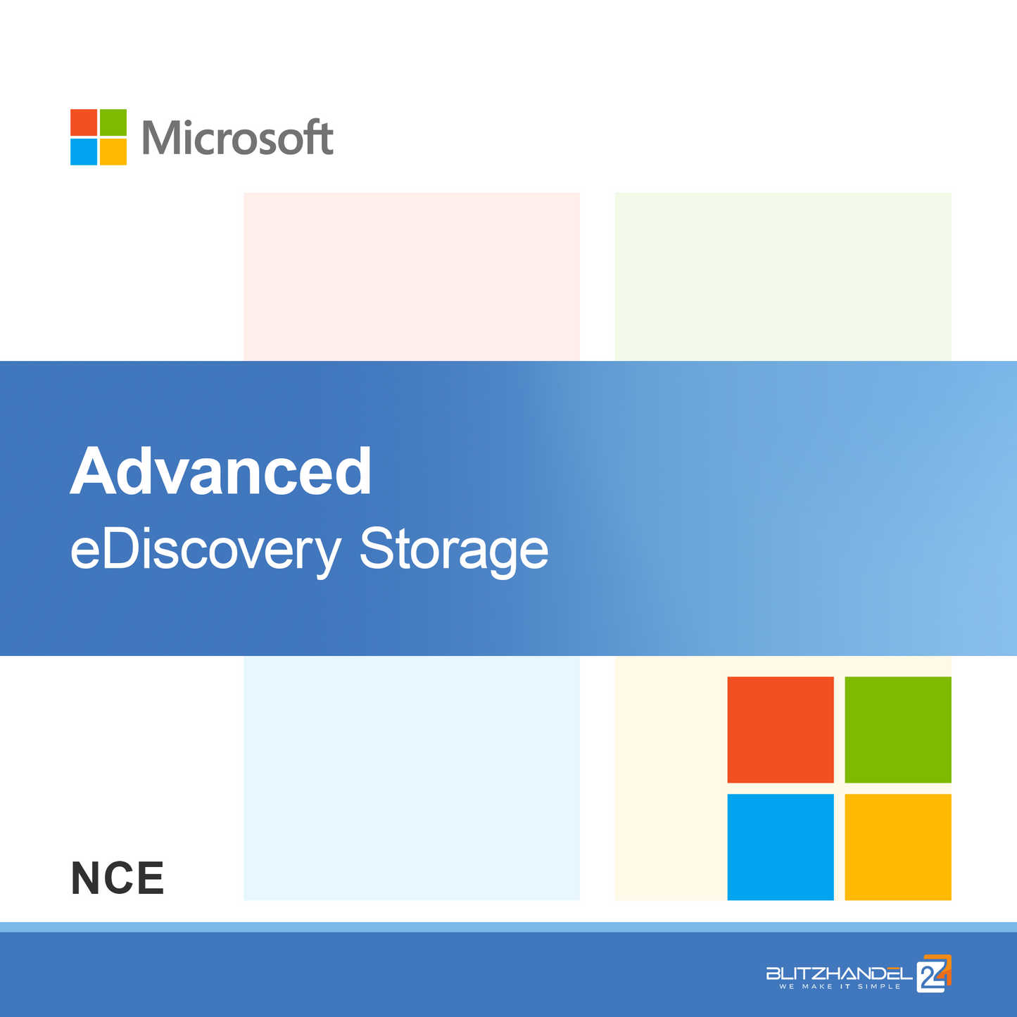 Разширено съхранение за eDiscovery (NCE)