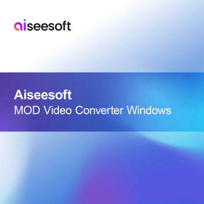 Aiseesoft MOD видео конвертор