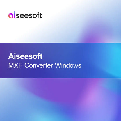 Aiseesoft MXF конвертор