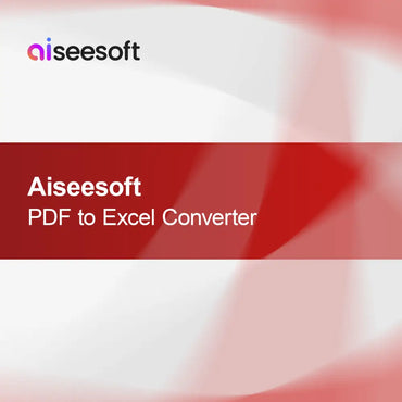Convertidor de PDF a Excel de Aiseesoft