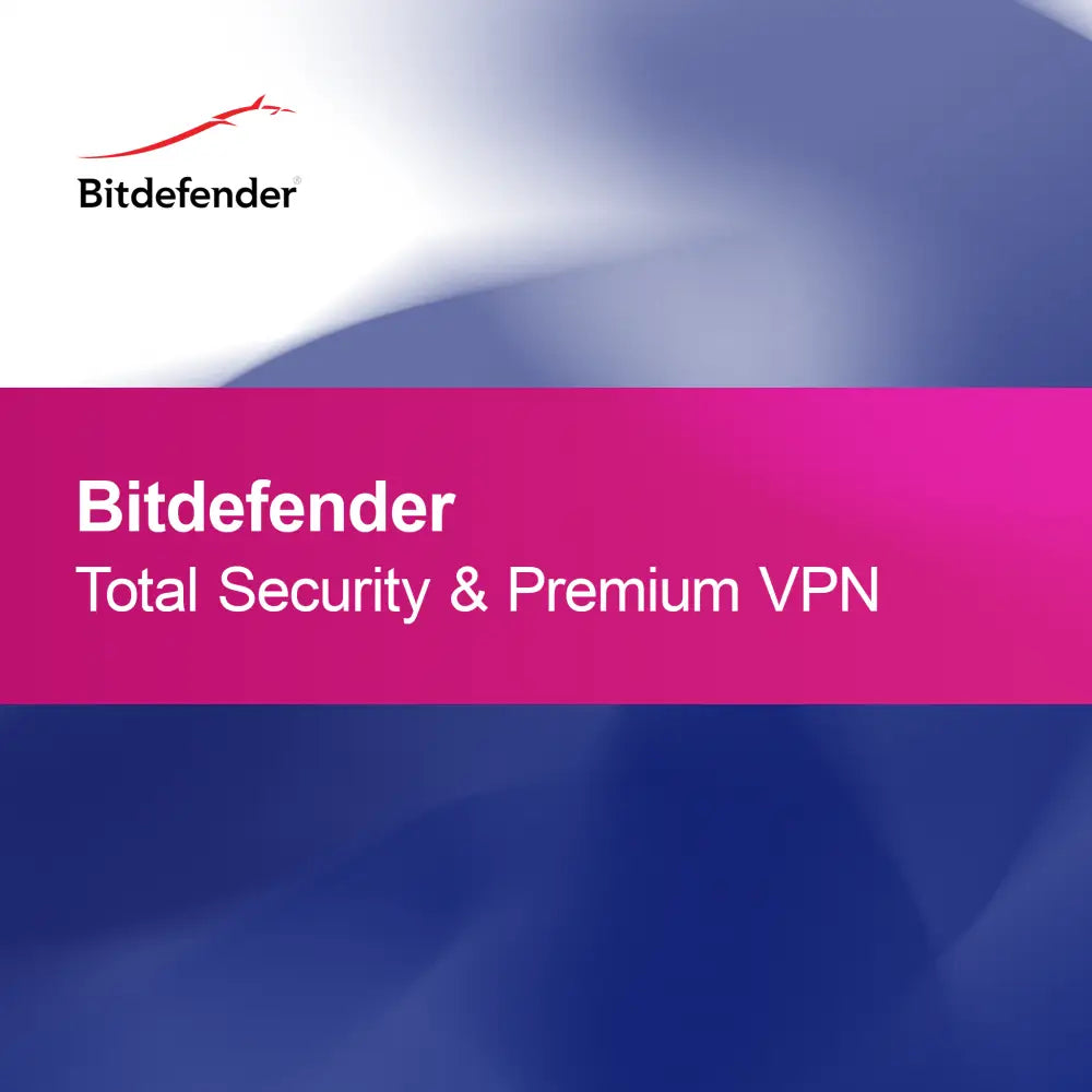 Bitdefender Total Security y Premium VPN