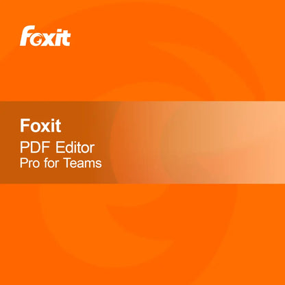 Foxit PDF Editor Pro за екипи