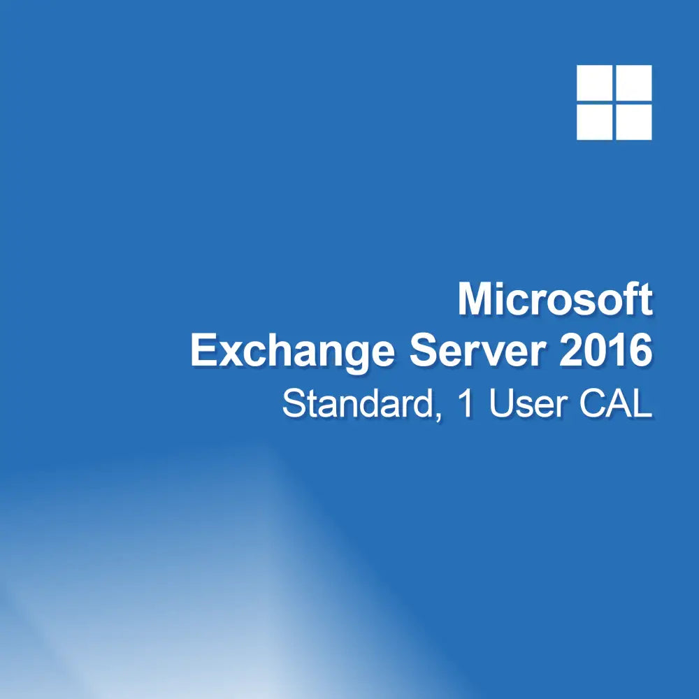 Microsoft Exchange Server 2016 Standard, 1 потребителски CAL