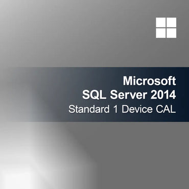 Microsoft SQL Server 2014 Standard 1 устройство CAL