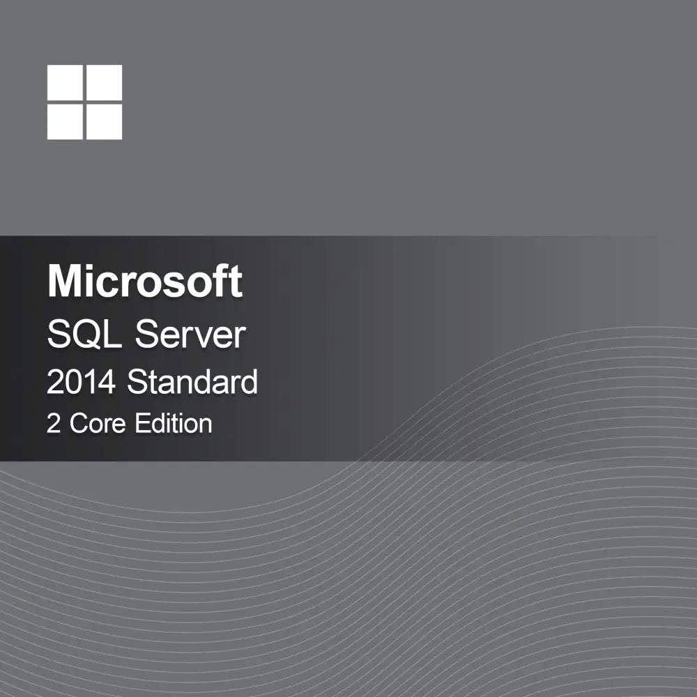 Microsoft SQL Server 2014 Standard - издание с 2 ядра