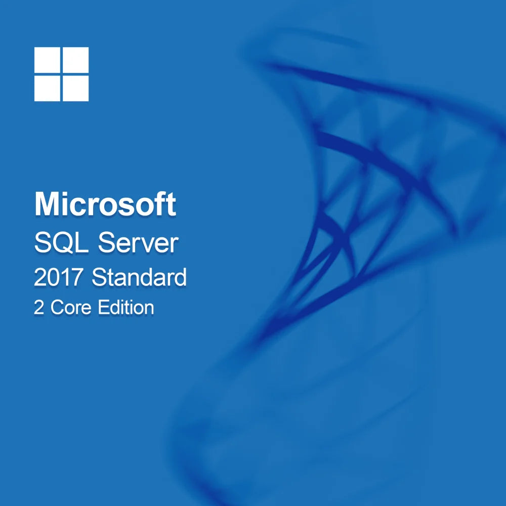 Microsoft SQL Server 2017 Standard, издание с 2 ядра