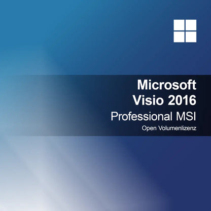 Microsoft Visio 2016 Professional MSI Отворен обемен лиценз