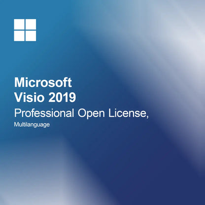Microsoft Visio 2019 Professional Open License, многоезичен