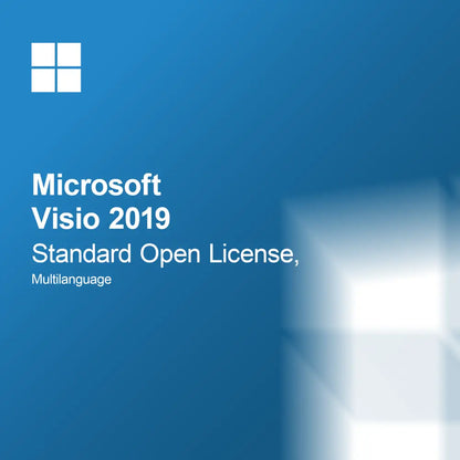 Microsoft Visio 2019 Standard, Open License, Многоезичен