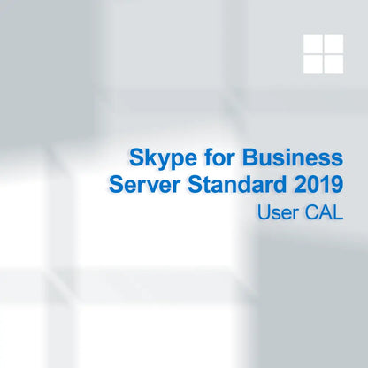Потребителски CAL за Skype for Business Server Standard 2019