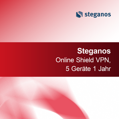 Steganos Online Shield VPN, 5 устройства 1 година