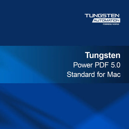 Tungsten Power PDF 5.0 Standard за Mac