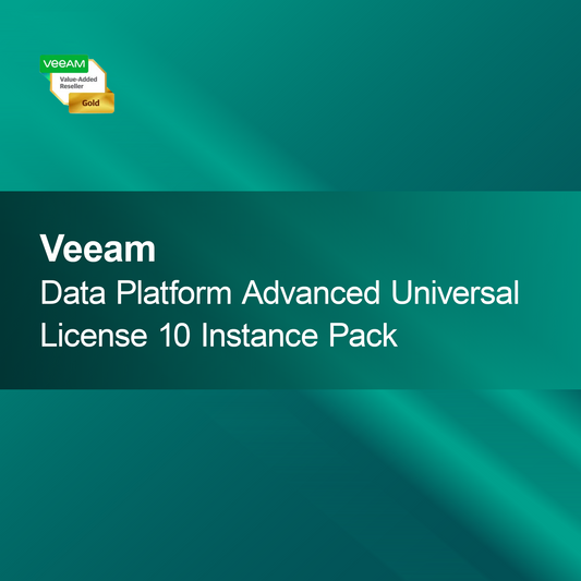 Veeam Data Platform Advanced Universal License пакет за 10 инстанции