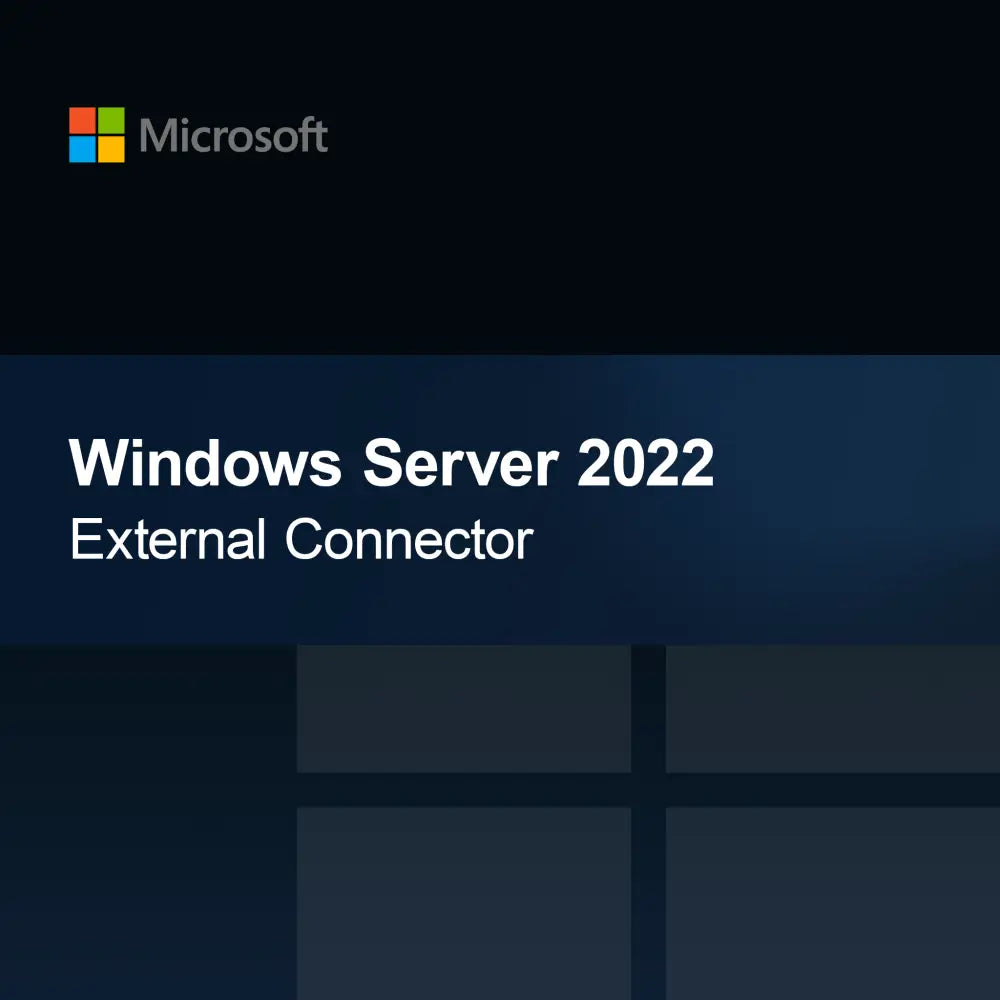 Windows Server 2022 Външен конектор